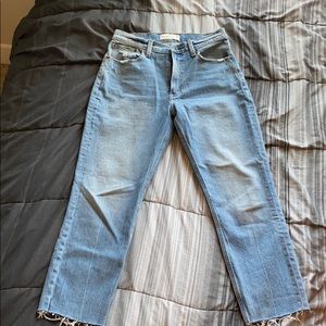 Abercrombie and Fitch high rise mom jeans